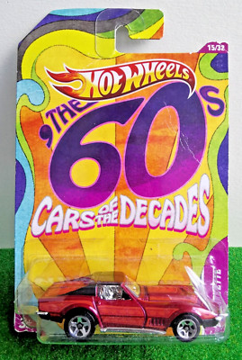Hot Wheels Cars of Decades '60s '69 Corvette 1:64 Blisterkarte 15/32 OVP