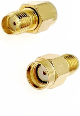 SMA to RP-SMA Coaxial Adapter Set for WiFi Antenna and Router - 2 Pack