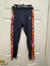 Girl's Adidas Aeroready Athletic Leggings Size 14 NWT!