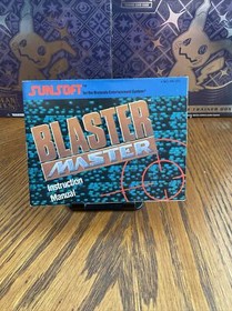 Blaster Master Nintendo NES Cartuccia Gioco con Manuale Sun Soft #A1