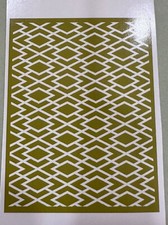 Lifestyle Crafts Embossing Folder Diamond Pattern