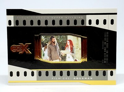 2019 Cryptozoic CZX Super Heroes & Super Villains Film Cel FC2 Aquaman