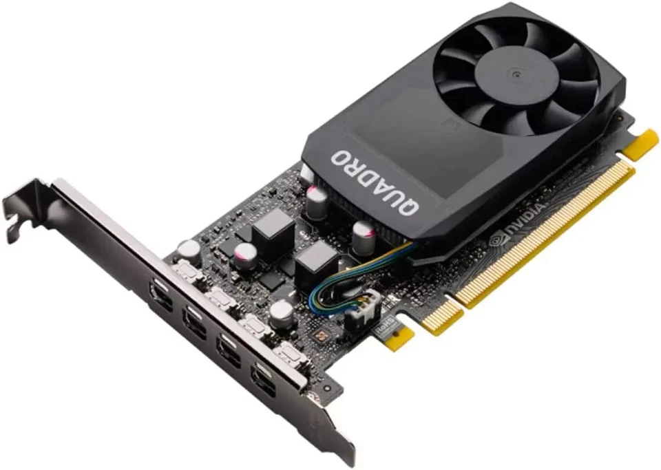 NVIDIA Quadro P620 2GB GDDR5 4xMini DisplayPort High profile PCIe Graphics Card - Image 3 of 3