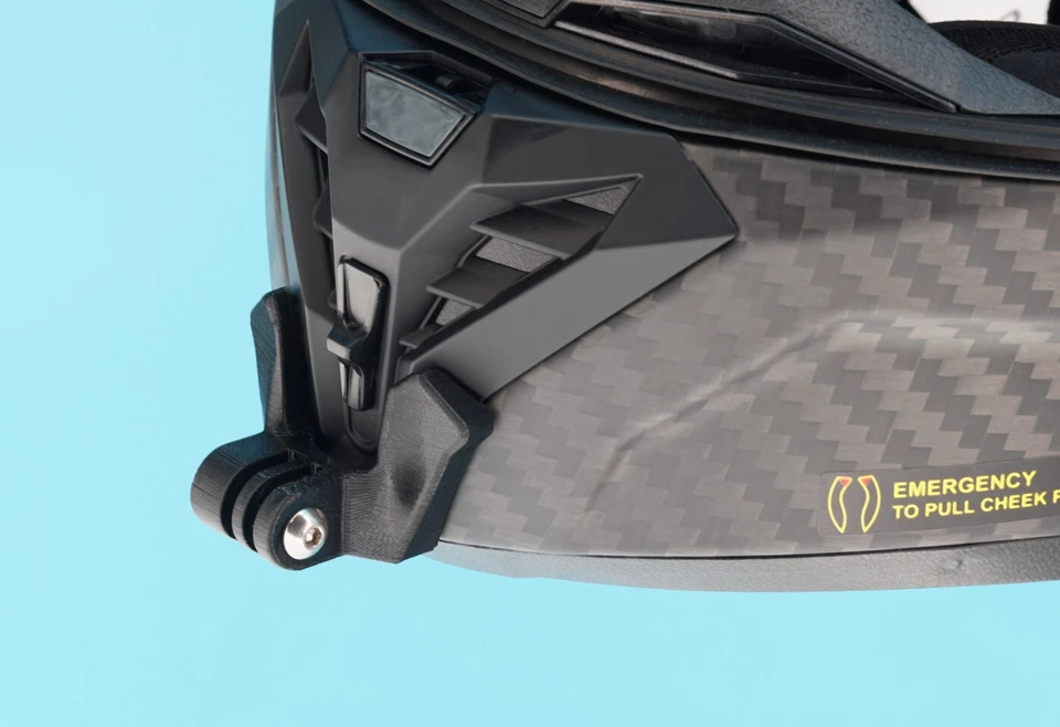 MIBIKE LS2 - FF805 Thunder GP - Supporto Actioncam Fissaggio Mento - chin mount