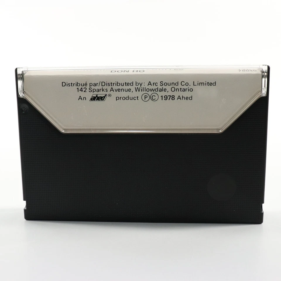 Don Ho Hawaiian 30 Favorites (Cassette Tape, 1978, Ahed Canada) TVC-78040 TESTED - Image 2 of 4