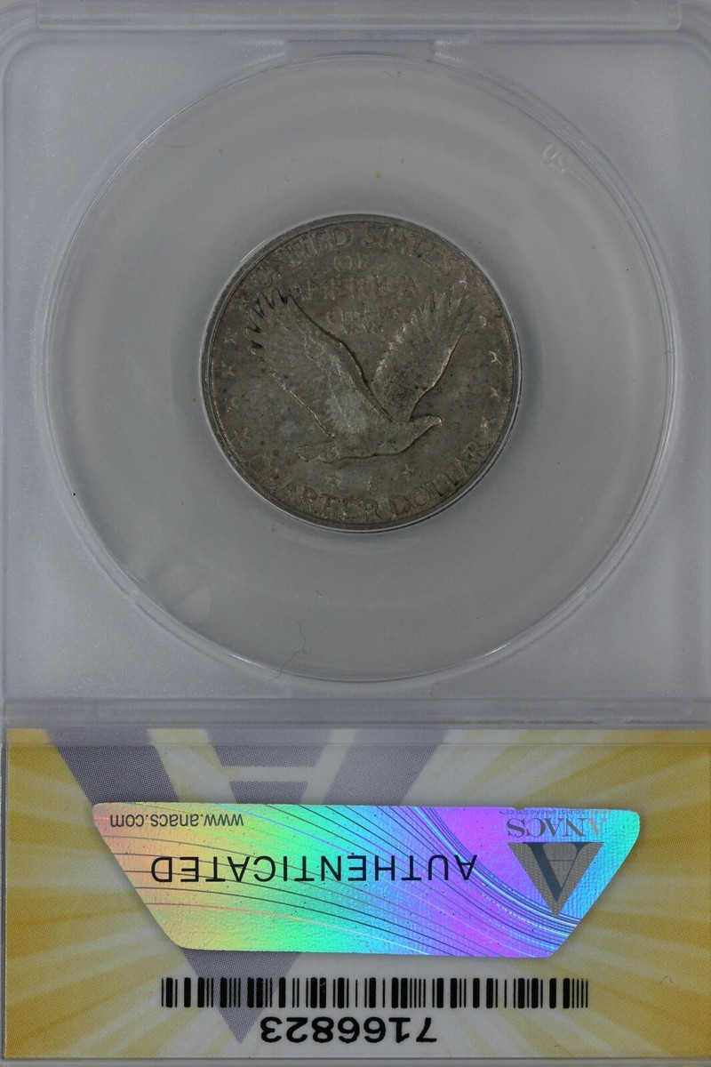 1928 .25 ANACS VF 35 Standing Liberty Quarter, Liberty 25 Cents | eBay