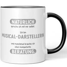 Natürlich spreche ich mit mir selbst. Musical-Darstellerin und 10007149958