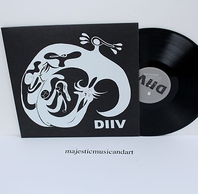 DLiP RECORDS 現場only vinyl LIMITED 500 TOUR ONLY 2015 SCREEN PRINT ART COVER DIIV OSHIN VINYL
