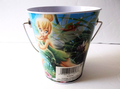 Disney Tinkerbell 4in Tall Metal Decorated Bucket - Picture 3 of 7