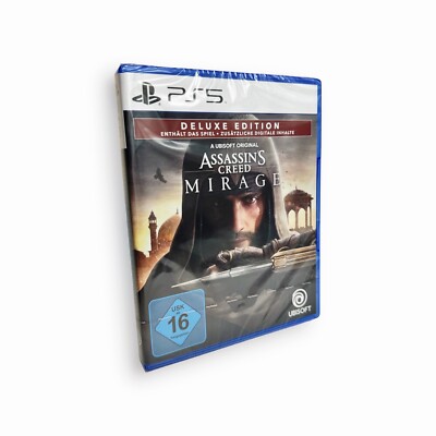 Assassins Creed Mirage Deluxe Edition (PS5) (100% Uncut) (Deutsche Verpackung)