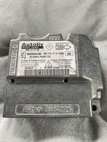 Peugeot 308cc Airbag Steuergerät 608444700 / 9665944180