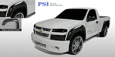 Black Paintable Extension Fender Flares 2004-2012 Chevrolet Colorado GMC Canyon