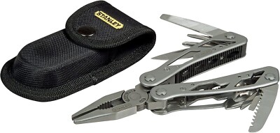 Stanley Multifunktionswerkzeug 12-in-1 mit Tasche Rostfreier Stahl 0-84-519