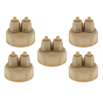 5x DIY CO2 Generator Aquarium Plant System Kit Flaschenverschluss für Aquarium