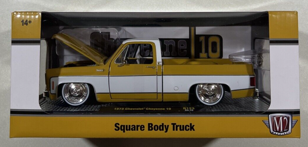 ミニカー M2 MACHINES Chevrolet Cheyenne Super 10 M2 Machines 1:24 - 1973 Chevrolet Cheyenne Super 10