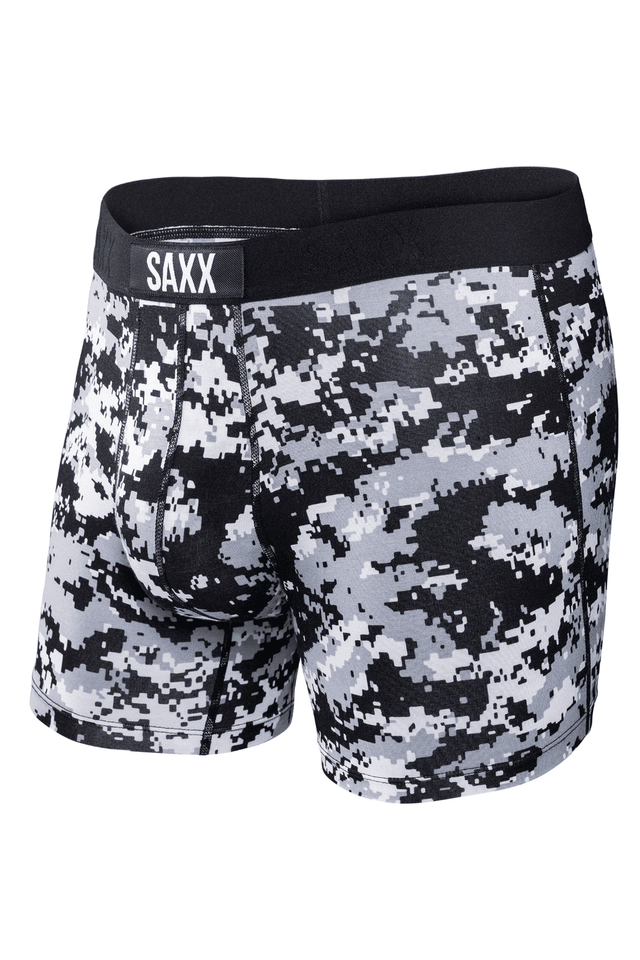 SAXX UNDERWEAR Vibe Boxer Modern Fit Arctic Camo Men's Size S L26459 - Image 2 of 2