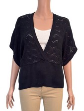 Pacific Heights Casual Women s Large Black Kn...