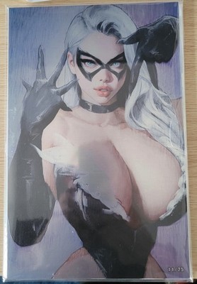 SHADOW & VICE #1 ICKPOT Black Cat SDCC  Embossed Metal 11/25 Ltd 25