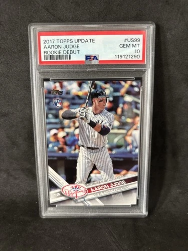 2017 AARON JUDGE Topps Update ROOKIE DEBUT - PSA 10 - YANKEES