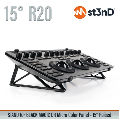 STÄNDER für Blackmagic DaVinci Resolve Micro Color Panel - 15° erhöht (um 20mm)