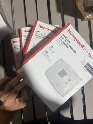 Honeywell RTH111B1024 Digital Non-Programmable Thermostat -LOT X 4