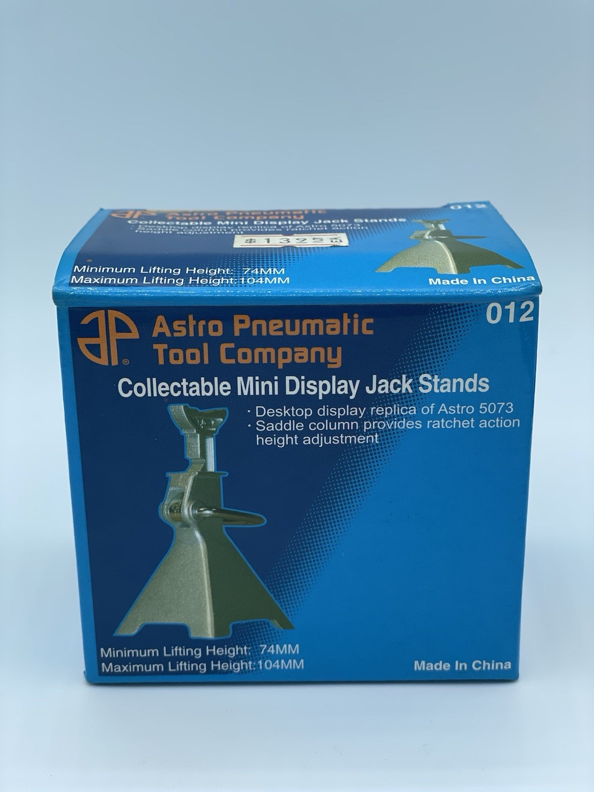 Jack Stands Mini Display Collectable Astroline Model 012 Miniature Set Of 2 Box