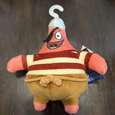 SpongeBob Movie Search for SquarePants Bikini Bottom Glow Pals 8" Patrick Plush