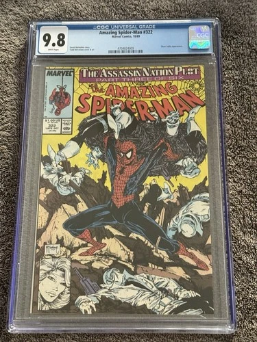The Amazing Spider-Man #322 CGC 9.8- WP
