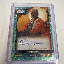 2025 Star Wars Smugglers Outpost Paul Sun-Hyung Lee Carson Teva Aqua Auto #/199