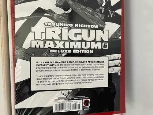 Trigun Maximum 5 - Deluxe Edition Hardcover. New & Sealed - Picture 5 of 5