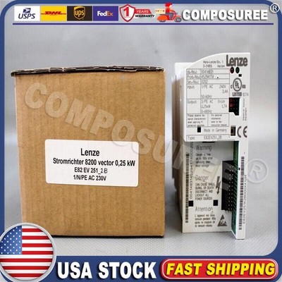 1PC E82EV251_2B NEW LENZE Inverter 8200 vector E82EV251K2B E82EV251-2B