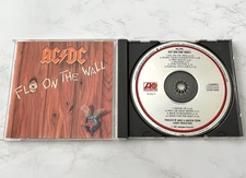 AC/DC Fly On The Wall CD ORIGINAL EARLY PRESS Atlantic 781263-2 Angus Young RARE