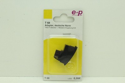 E+P T68 Telefonadapter ''Neu&OVP''