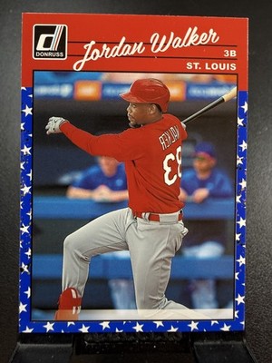 2023 Donruss #241 Jordan Walker Independence Day