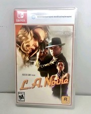 L.A. Noire Nintendo Switch Replacement Case Only NO GAME 