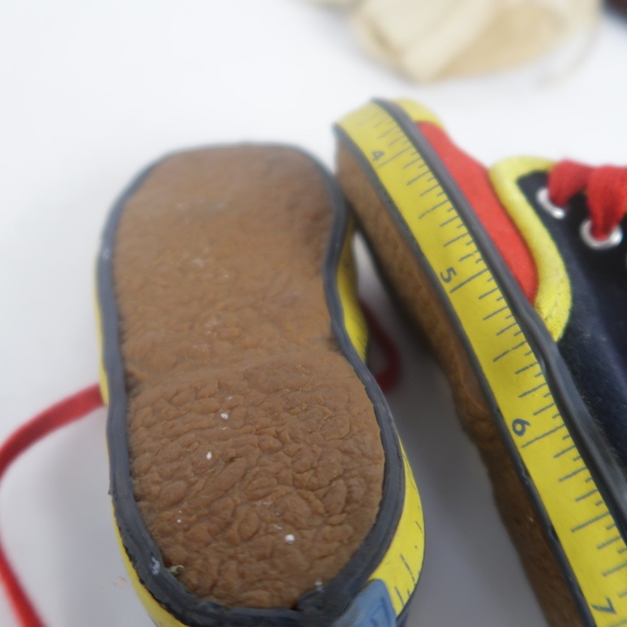 Vtg Baby Leather High Top Shoes 1970's Lot of 7 Pairs Infant Toddler Booties