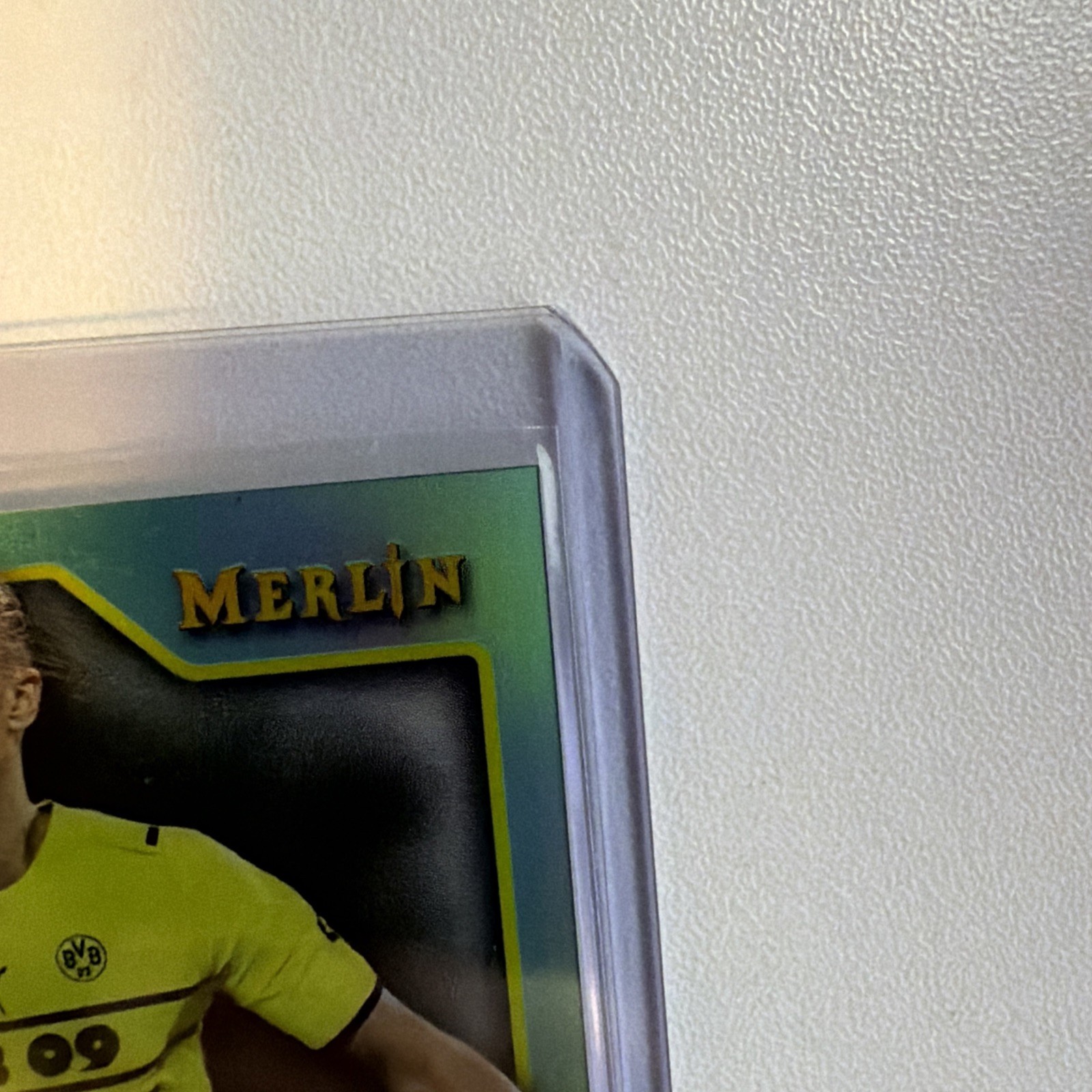 21-22 Topps Merlin Chrome Erling Haaland Teal Refractor #/199 view 4