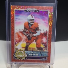 Leaf Football Nation Kyron Drones Saturday at the Stadium Pre-Prod Proof 1/1