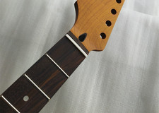 Reverse head Roasted Maple Guitar Neck 22 Fret 25.5" Rosewood Fingerboard