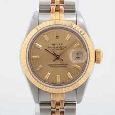 Rolex Lady Datejust 69173 SS×YG SS×YG AT Champagne-Face