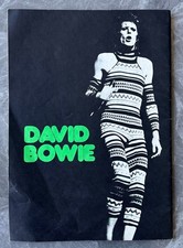Creased! DAVID BOWIE Japan PROMO ONLY 1973 booklet NOT tour book RCA official