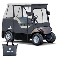 KNOX 2 Person Yamaha Golf Cart Cover 69", 600D Driving Golf Cart Winter Cover
