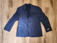 Michael Kors Navy Blue 2-Button Suit Jacket Blazer Size 42R Mint Condition Men