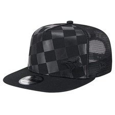 Men's New Era Black Toronto Blue Jays Score Check 9FIFTY A-Frame Trucker