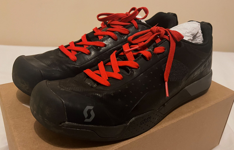Scott MTB AR Lace Biking Shoes - Black/ Grey 9.5 - EU44