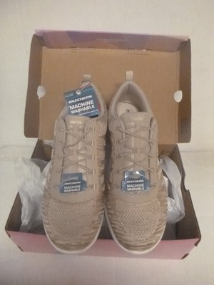 Skechers Sports Active Shoes Memory Foam US 9 Womens Vapor Lite Tan Sneaker