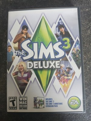 The Sims 3 Deluxe Edition 2010 PC Game COMPLETE Good Condition