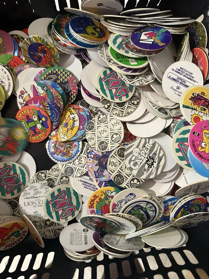 Pogs - Lot Of 56 Assorted Pogs / Milk Caps/ Whammer Slammers/ Power Caps - Image 3 of 4