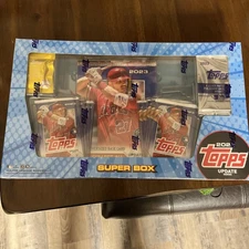 2023 Topps Update Series Super Box MLB Baseball with Pin & Silver Foilboard Pack