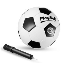 Soccer Ball Size 2 - (Pack of 1 or 4) Size 2 Soccer Balls w/Pump - 1-Pcs